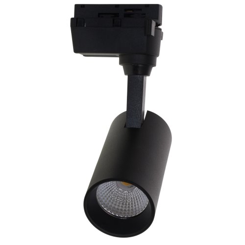 ULB-Q277 10W-4000К BLACK Светильник-прожектор светодиодный трековый. 800 Лм. Белый свет 4000К. Корпус черный. ТМ Volpe
