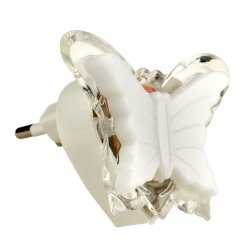 DTL-308-Бабочка-RGB-3LED-0.5W Светильник-ночник. Без выключателя. Блистер